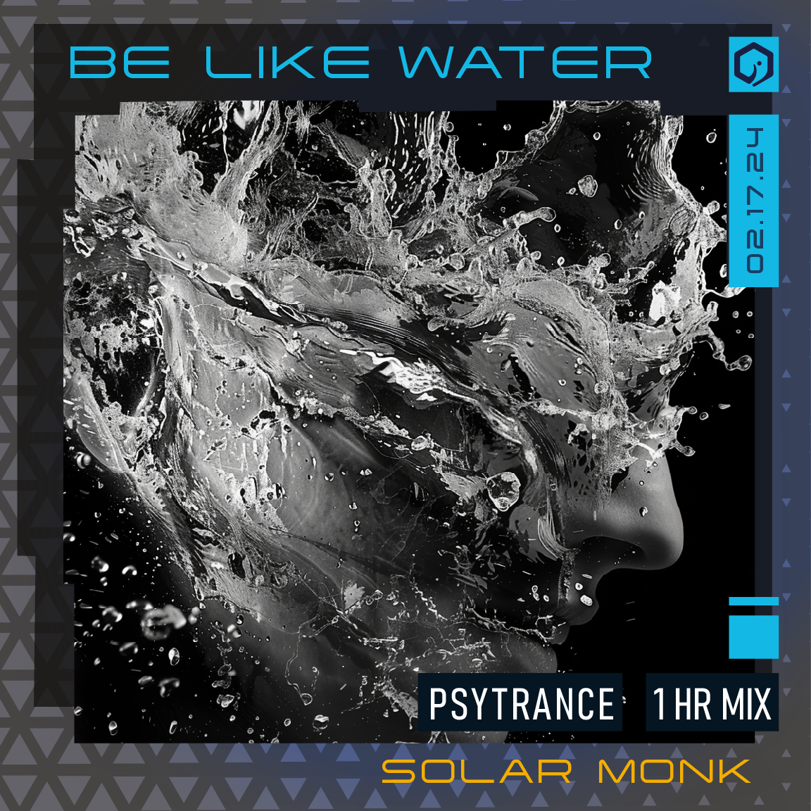 mix cover be like water face transforming into water